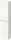 Duravit D-NEO 176x40x36 cm-es 1 ajtós magas szekrény rozsdamentes acél hatású fogantyúval, balos, fényes fehér DE1328L70220000