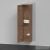Duravit D-NEO magasszekrény, 40x176x36cm balos ajtóval, Natural Walnut Decor DE1328L7979