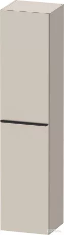 Duravit D-NEO magasszekrény, 40x176x36cm balos ajtóval, Taupe Matt Decor DE1328L9191