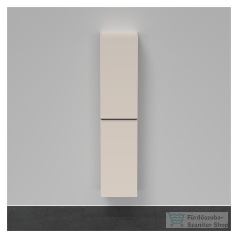 Duravit D-NEO magasszekrény, 40x176x36cm balos ajtóval, Taupe Matt Decor DE1328L9191