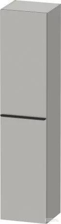 Duravit D-NEO magasszekrény, 40x176x36cm jobbos ajtóval, Concrete Grey Matt Decor DE1328R0707