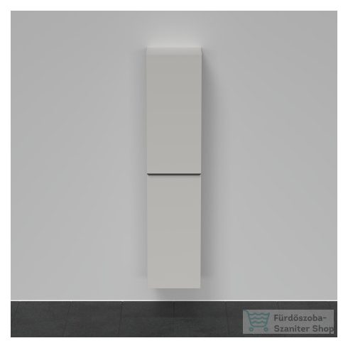 Duravit D-NEO magasszekrény, 40x176x36cm jobbos ajtóval, Concrete Grey Matt Decor DE1328R0707