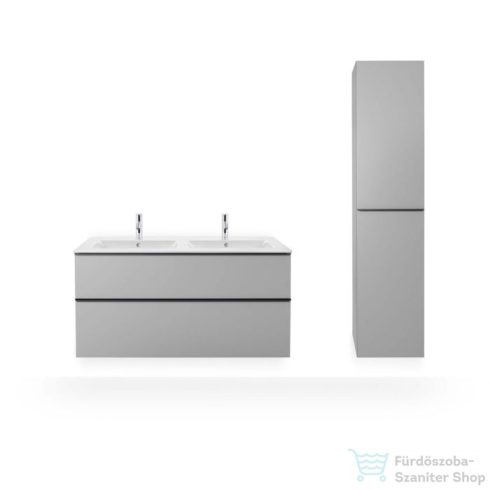 Duravit D-NEO magasszekrény, 40x176x36cm jobbos ajtóval, Concrete Grey Matt Decor DE1328R0707