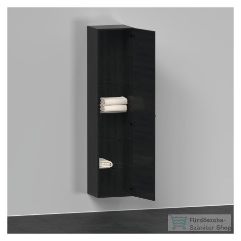 Duravit D-NEO magasszekrény, 40x176x36cm jobbos ajtóval, Black Oak DE1328R1616