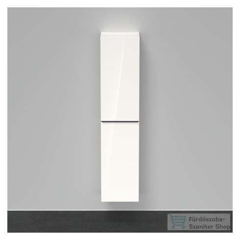 Duravit D-NEO magasszekrény, 40x176x36cm jobbos ajtóval, White High Gloss Decor DE1328R2222