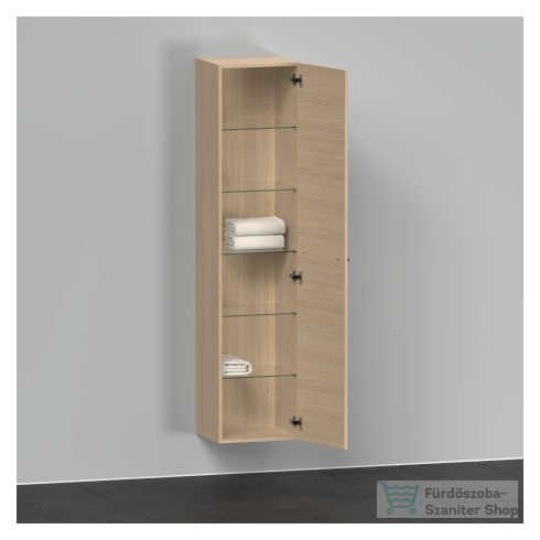 Duravit D-NEO magasszekrény, 40x176x36cm jobbos ajtóval, Natural Oak DE1328R3030