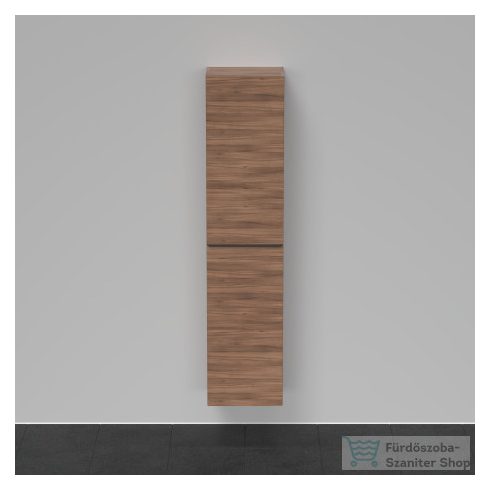 Duravit D-NEO magasszekrény, 40x176x36cm jobbos ajtóval, Natural Walnut Decor DE1328R7979