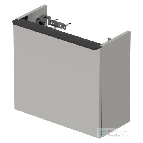 Duravit D-NEO 484x222 mm-es 1 ajtós függesztett szekrény 072450 mosdóhoz,balos, Concrete Grey Matt Decor DE4219L0707