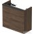 Duravit D-NEO 484x222 mm-es 1 ajtós függesztett szekrény 072450 mosdóhoz,balos, Walnut Dark Decor DE4219L2121
