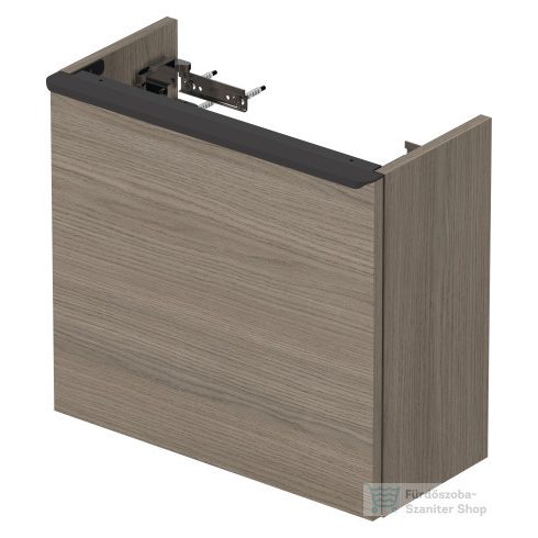 Duravit D-NEO 484x222 mm-es 1 ajtós függesztett szekrény 072450 mosdóhoz,balos, Oak Terra DE4219L3535