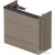 Duravit D-NEO 484x222 mm-es 1 ajtós függesztett szekrény 072450 mosdóhoz,balos, Oak Terra DE4219L3535