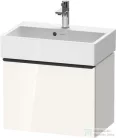 Duravit D-NEO 584x372 mm-es 1 fiókos alsószekrény 236860 mosdóhoz,White High Gloss Decor DE422902222