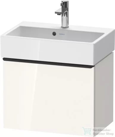 Duravit D-NEO 584x372 mm-es 1 fiókos alsószekrény 236860 mosdóhoz,White High Gloss Decor DE422902222