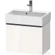 Duravit D-NEO 584x372 mm-es 1 fiókos alsószekrény 236860 mosdóhoz,White High Gloss Decor DE422902222