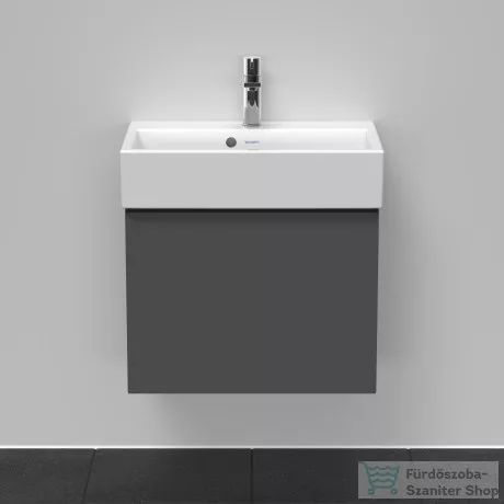 Duravit D-NEO 584x372 mm-es 1 fiókos alsószekrény 236860 mosdóhoz,Graphite Matt Decor DE422904949