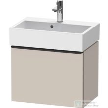   Duravit D-NEO 584x372 mm-es 1 fiókos alsószekrény 236860 mosdóhoz,Taupe Matt Decor DE422909191