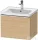 Duravit D-NEO 584x 452 mm-es 1 fiókos függesztett szekrény króm fogantyúval, 236760XXX mosdóhoz, natúr tölgy DE4249010300000