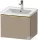 Duravit D-NEO 584x 452 mm-es 1 fiókos függesztett szekrény polírozott arany hatású fogantyúval, 236760XXX mosdóhoz, matt len DE4249034750000
