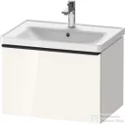 Duravit D-NEO 634 x 452 mm-es 1 fiókós függesztett szekrény 236765XXX mosdóhoz,White High Gloss Decor DE425402222