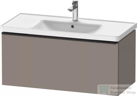 Duravit D-NEO 984x452 mm-es 1 fiókos alsószekrény 236710 mosdóhoz,Basalt Matt Decor DE425604343