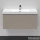 Duravit D-NEO 984x452 mm-es 1 fiókos alsószekrény 236710 mosdóhoz,Basalt Matt Decor DE425604343