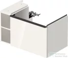 Duravit D-NEO 784x452 mm-es 1 fiókós,nyitott polcos függesztett szekrény 237080 mosdóhoz,White High Gloss Decor DE425702222