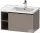 Duravit D-NEO 78,4*45,2 cm-es, 1 fiókos alsószekrény fekete színű fogantyúval, mosdó és csaptelep nélkül, matt bazalt DE42570BD430000