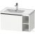 Duravit D-NEO 784x452 mm-es 1 fiókós,nyitott polcos függesztett szekrény 236980 mosdóhoz,White Matt Decor DE425801818