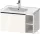Duravit D-NEO 784x452 mm-es 1 fiókós,nyitott polcos függesztett szekrény 236980 mosdóhoz,White High Gloss Decor DE425802222