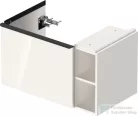 Duravit D-NEO 784x452 mm-es 1 fiókós,nyitott polcos függesztett szekrény 236980 mosdóhoz,White High Gloss Decor DE425802222