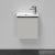 Duravit D-NEO 410x274 mm-es 1 ajtós,balos,függesztett szekrény 072343 mosdóhoz,Concrete Grey Matt Decor DE4259L0707