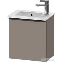   Duravit D-NEO 410x274 mm-es 1 ajtós,balos,függesztett szekrény 072343 mosdóhoz,Basalt Matt Decor DE4259L4343