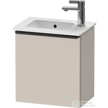   Duravit D-NEO 410x274 mm-es 1 ajtós,balos,függesztett szekrény 072343 mosdóhoz,Taupe Matt Decor DE4259L9191