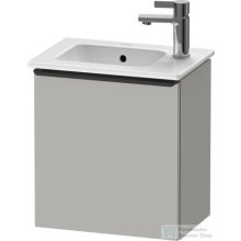   Duravit D-NEO 410x274 mm-es 1 ajtós,jobbos,függesztett szekrény 072343 mosdóhoz,Concrete Grey Matt Decor DE4259R0707