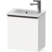   Duravit D-NEO 410x274 mm-es 1 ajtós,jobbos,függesztett szekrény 072343 mosdóhoz,White Matt Decor DE4259R1818