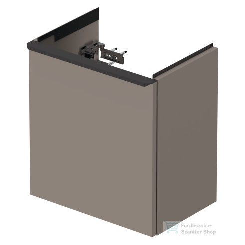 Duravit D-NEO 410x274 mm-es 1 ajtós,jobbos,függesztett szekrény 072343 mosdóhoz,Basalt Matt Decor DE4259R4343