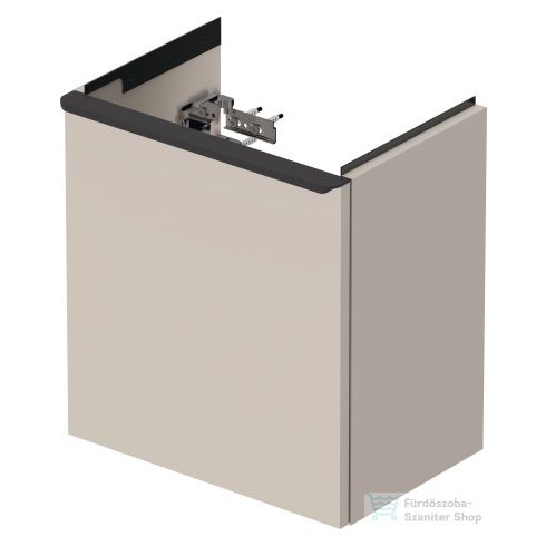 Duravit D-NEO 410x274 mm-es 1 ajtós,jobbos,függesztett szekrény 072343 mosdóhoz,Taupe Matt Decor DE4259R9191