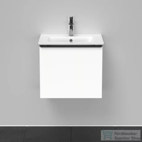 Duravit D-NEO 510x402 mm-es 1 fiókos függesztett szekrény 233653XXX mosdóhoz,White Matt Decor DE426001818