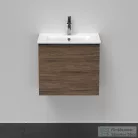 Duravit D-NEO 510x402 mm-es 1 fiókos függesztett szekrény 233653XXX mosdóhoz,Walnut Dark Decor DE426002121