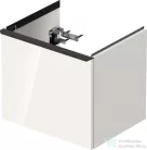 Duravit D-NEO 510x402 mm-es 1 fiókos függesztett szekrény 233653XXX mosdóhoz,White High Gloss Decor DE426002222