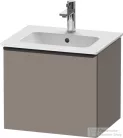 Duravit D-NEO 510x402 mm-es 1 fiókos függesztett szekrény 233653XXX mosdóhoz,Basalt Matt Decor DE426004343