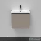Duravit D-NEO 510x402 mm-es 1 fiókos függesztett szekrény 233653XXX mosdóhoz,Basalt Matt Decor DE426004343