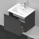 Duravit D-NEO 510x402 mm-es 1 fiókos függesztett szekrény 233653XXX mosdóhoz,Graphite Matt Decor DE426004949