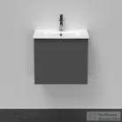 Duravit D-NEO 510x402 mm-es 1 fiókos függesztett szekrény 233653XXX mosdóhoz,Graphite Matt Decor DE426004949
