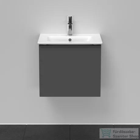 Duravit D-NEO 510x402 mm-es 1 fiókos függesztett szekrény 233653XXX mosdóhoz,Graphite Matt Decor DE426004949