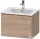 Duravit D-NEO 61x46,2 cm-es, 1 fiókos függesztett szekrény szálcsiszolt bronz fogantyúval, 233663XXX mosdóhoz, márványos tölgy DE4261004550000