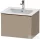 Duravit D-NEO 61x46,2 cm-es, 1 fiókos függesztett szekrény szálcsiszolt bronz fogantyúval, 233663XXX mosdóhoz, matt len DE4261004750000