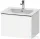 Duravit D-NEO 61x46,2 cm-es, 1 fiókos függesztett szekrény króm fogantyúval, 233663XXX mosdóhoz, matt fehér DE4261010180000