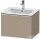 Duravit D-NEO 61x46,2 cm-es, 1 fiókos függesztett szekrény króm fogantyúval, 233663XXX mosdóhoz, matt len DE4261010750000