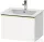 Duravit D-NEO 61x46,2 cm-es, 1 fiókos függesztett szekrény polírozott arany hatású fogantyúval, 233663XXX mosdóhoz, matt fehér DE4261034180000